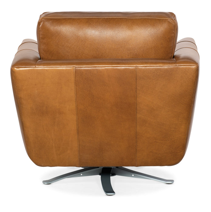 Alora - Swivel Chair 8-Way Tie - Light Brown