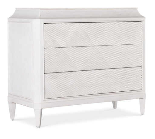 Commerce and Market - Argyle Three-Drawer Chest - White Capital Discount Furniture Home Furniture, Furniture Store
