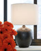 Ladstow - Black - Ceramic Table Lamp Capital Discount Furniture Home Furniture, Furniture Store