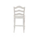 Magnolia Manor - Ladder Back Counter Chair - White Capital Discount Furniture Home Furniture, Furniture Store