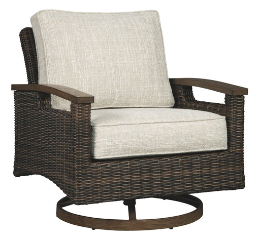 Paradise - Medium Brown - Swivel Lounge Chair (Set of 2) Capital Discount Furniture Home Furniture, Home Decor, Furniture
