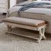 Farmhouse Reimagined - Bed Bench - White Capital Discount Furniture Home Furniture, Furniture Store