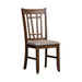 Santa Rosa - Lattice Back Side Chair - Light Brown Capital Discount Furniture Home Furniture, Furniture Store