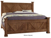 Cool Rustic - X Bed Capital Discount Furniture Home Furniture, Furniture Store
