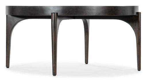 Commerce And Market - Round Cocktail Table - Black Capital Discount Furniture Home Furniture, Furniture Store