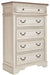 Realyn - White / Brown / Beige - Five Drawer Chest Capital Discount Furniture Home Furniture, Home Decor, Furniture
