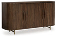 Amickly - Dark Brown - Accent Cabinet Capital Discount Furniture Home Furniture, Furniture Store