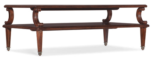 Charleston - Rectangle Cocktail Table - Brown, Dark Capital Discount Furniture Home Furniture, Furniture Store