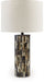 Ellford - Black / Brown / Cream - Poly Table Lamp Capital Discount Furniture Home Furniture, Furniture Store