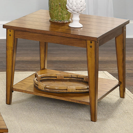 Lake House - Square Lamp Table Capital Discount Furniture Home Furniture, Furniture Store